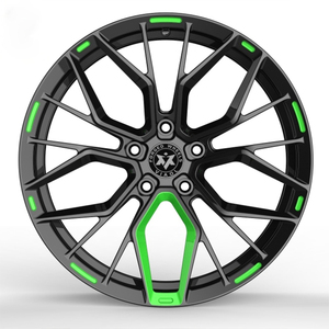 ล้อแม็กซ์อัลลอยด์ Viaol ขนาด 17 18 19 20 21 22 นิ้ว สีดำเงา ลายหลายก้าน สำหรับรถยนต์ PCD 5x112 5x114.3 เหมาะสำหรับ Audi VW Golf BYD <span class=keywords><strong>zeek</strong></span> - Product Image 3