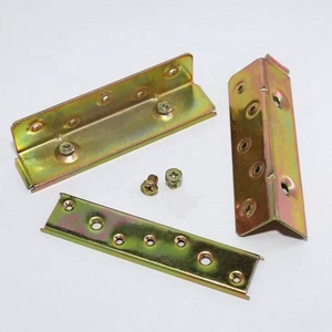 Modern 6-Inch Color Zinc Surface Treated 1.8mm Thickness Bed Hinge Furniture Hinges Easy Installation <b>for</b> Bedroom Application - Product Image 2
