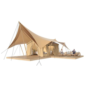 Camping sauvage <span class=keywords><strong>de</strong></span> luxe en plein air dans le désert africain Glamping Canvas <span class=keywords><strong>Safari</strong></span> Resort Hotel Tente Maison avec salle <span class=keywords><strong>de</strong></span> bain - Product Image 6