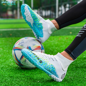 SeeMore-Zapatillas de fútbol para entrenamiento profesional, calzado deportivo personalizado, antideslizante, uñas largas, césped roto, calzado de fútbol AG - Product Image 3