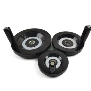 Volant en bakélite avec poignée pliable en plastique ondulé rond KH001, norme nationale, en stock - Product Image 1