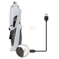 Tournevis sans fil avec mode de charge 3,6 V, ensemble de 47 pièces, perceuse électrique, tournevis électrique, clé à main, outils électriques
