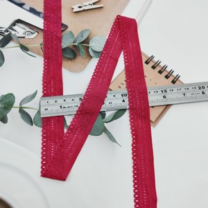 Bande élastique solide de couleur unie, ruban élastique pour accessoires vestimentaires, couleurs disponibles de ruban élastique pour sous-vêtements - Product Image 5