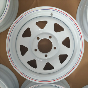 [Hot] fabricant de jantes de <span class=keywords><strong>roue</strong></span> en acier de <span class=keywords><strong>remorque</strong></span> <span class=keywords><strong>4x100</strong></span> 5*114.3 13 14 15 16 pouces jantes de <span class=keywords><strong>roue</strong></span> de <span class=keywords><strong>remorque</strong></span> en acier assembler pour blanc noir gratuit - Product Image 2
