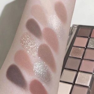 Thời trang 12 màu chất lượng cao Eyeshadow Palette lâu dài trung tính Matte Nude cho dễ dàng ứng dụng ngọc trai Eyeshadow - Product Image 6