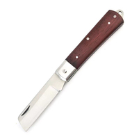 Couteaux de greffage de jardin de camping de poche à double lame antirouille