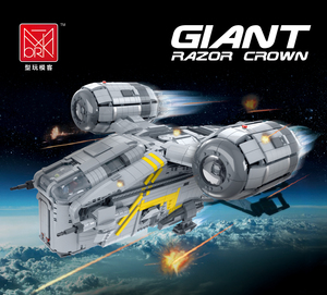 Nuovo Arrivo MORK 032002 Blocchi da Costruzione Giganti Razor Crown <span class=keywords><strong>Giocattoli</strong></span> Fai-da-Te Compatibili con <span class=keywords><strong>Tutti</strong></span> i <span class=keywords><strong>Giocattoli</strong></span> per Bambini - Product Image 2