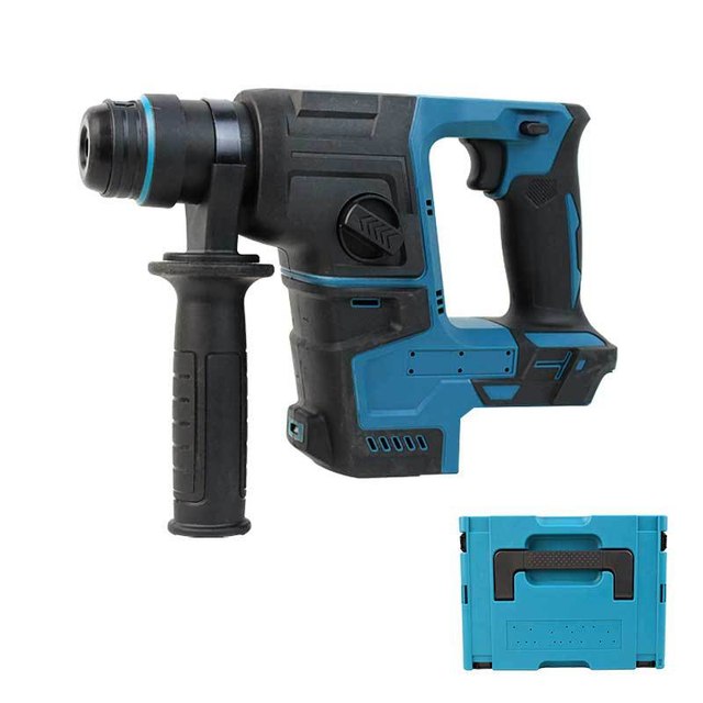Portable Lithium Electric Hammer Electric Cordless Brushless Industrial Grade Battery Power Tools Rotary Hammer Drill