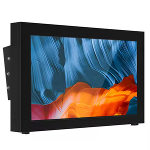 Độ sáng cao LCD treo tường công nghiệp Nano màn hình cảm ứng <span class=keywords><strong>Monitor</strong></span> signage thông tin ngoài trời biển quảng cáo hiển thị - Product Image 1