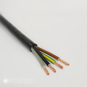 电缆 <span class=keywords><strong>2</strong></span>/<span class=keywords><strong>3</strong></span>/4/5芯 1.5MM <span class=keywords><strong>2</strong></span>.5MM 4MM 6MM 6MM 柔性电缆 RVV H03VV-F 铜质电力电缆 - Product Image 2