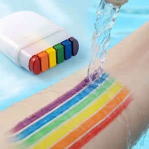 Bâtonnets de maquillage personnalisés avec logo, crayons arc-en-ciel, drapeau LGBT pour le visage et le corps, pour la Journée, le Mois, la fête, le défilé de fierté LGBT, accessoires - Product Image 4