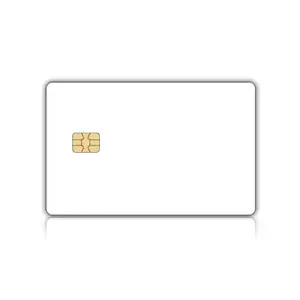 Yazılabilir boş çip kartı sle4442 boş kartlar çip ile