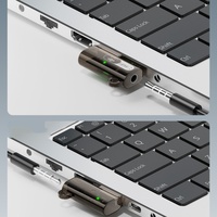 Adaptateur USB A à angle droit vers 3,5 mm, convertisseur audio HiFi DAC 24 bits 96 kHz avec puce intégrée, répartiteur de casque avec micro