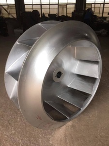 ใบพัดลมแบบแรงเหวี่ยง OEM สำหรับพัดลมระบายอากาศอุตสาหกรรม  ทำจากเหล็กกล้าไร้สนิมและเหล็กกล้าคาร์บอน ป้องกันการกัดกร่อน - Product Image 5