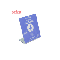 Support de revue Google NTAG 213 NTAG 215 NTAG 216 NFC programmable en acrylique étanche personnalisé avec code QR