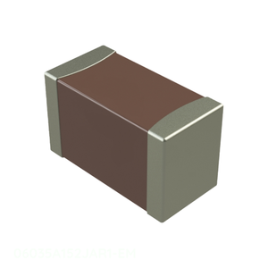ตัวเก็บประจุเซรามิก1500 pF CAP 1500PF 50V C0G/NP0 0603 0603 (1608เมตริก) - Product Image 1