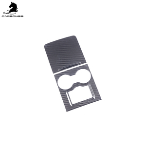 Cubierta de consola central para Tesla modelo 3 Y 2021, fibra de carbono seca, 2 unidades - Product Image 3