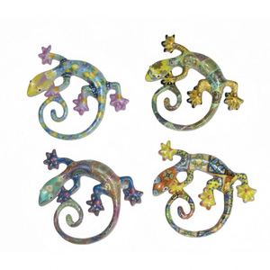 2025 Trending Polyresin Home <b>Decor</b> Garden Lizard Art Deco Handicraft <b>Wall</b> <b>Hanging</b> Animal Decoration for the Home - Product Image 2