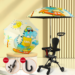Gran oferta, soporte para paraguas, soporte para carrito <span class=keywords><strong>de</strong></span> empuje, silla <span class=keywords><strong>de</strong></span> Golf <span class=keywords><strong>de</strong></span> playa portátil, paraguas para cochecito <span class=keywords><strong>de</strong></span> bebé con abrazadera Universal ajustable - Product Image 6