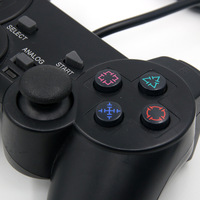 Control Alámbrico de Fábrica para PS2, Mando para Playstation 2, Control de Videojuegos con Cable para PS2