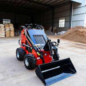 Gran demanda de maquinaria superventas: Minicargadora de dirección deslizante nueva de 0.45 toneladas con motor/bomba de rueda motorizada de alta capacidad de carga. - Product Image 5
