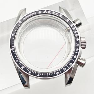 Montre à grand cadran rond OEM ODM 40MM, boîtier de montre en acier inoxydable 316L, accessoire de montre multifonctionnel à six broches, mouvement 6502 - Product Image 4