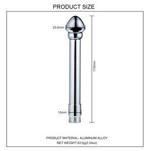 Dành cho người lớn quan hệ tình dục đồ chơi-thép không gỉ dildo Shape hậu môn Cleaner vòi hoa sen <span class=keywords><strong>Enema</strong></span> bondage Gear với juguetes sexuales - Product Image 2