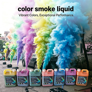 Liquide de fumée colorée longue durée pour machine à fumée, idéal pour révélation du sexe, fête, baby shower, anniversaire, Nouvel An, DJ - Product Image 2