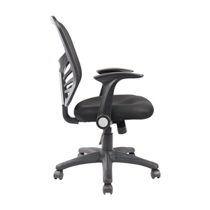 Bifma chứng nhận sang trọng màu đen nylon lưới xoay Ghế văn phòng chiều cao điều chỉnh điều hành khách ghế cánh tay phần còn lại thiết kế truyền thống - Product Image 5