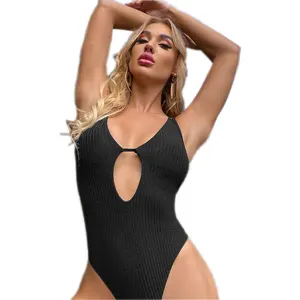 Производитель на заказ 2022 дизайнерский женский сексуальный купальный костюм с глубоким вырезом купальник цельный красивый купальник бикини прозрачный