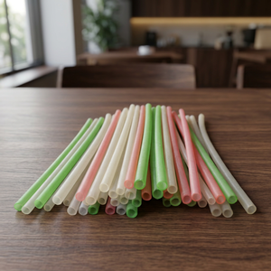 VIET <b>for</b> Eco-Friendly Ginger-flavored Rice <b>Drinking</b> <b>Straws</b> Made in Dong Thap Vietnam No Preservatives 100% Natural Ingredients - Product Image 1
