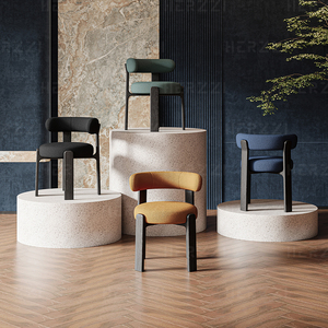 <span class=keywords><strong>Sedie</strong></span> <span class=keywords><strong>da</strong></span> pranzo e ristorante con schienale alto e Comfort per Coffee Shop tavolo <span class=keywords><strong>da</strong></span> salotto con telaio - Product Image 6