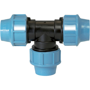 Conector T Plástico Doble para Tuberías Composite 40 Unidades - Product Image 2