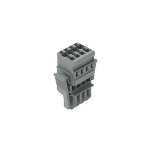 Original 769-104/021-000 4 Pole Terminal Block Plug Female Socket Wire Connector for Industrial Automation