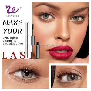 Livraison Rapide Marque Privée Meilleure Vente <span class=keywords><strong>Mascara</strong></span> Essence 2-en-1 Professionnel Anti-Transpiration Volumisant Fibres 3D Prêt pour la <span class=keywords><strong>Plage</strong></span> - Product Image 2
