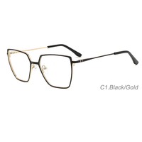 Gafas de Sol Cuadradas con Logotipo Personalizado de Alta Calidad, Gafas Ópticas de Diseño de Alta Gama con Bloqueo de Luz Azul