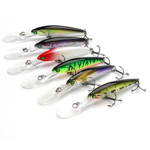 Weltweit best bewertete Long Bill Long Casting Minnow Köder Fabrik Handgemachte Red Head Deep Divers Jerkbait Großhandel Angel köder