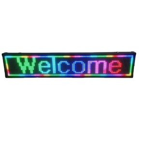 Full Color Programmable <b>Led</b> Advertising <b>Sign</b> Display Indoor <b>Led</b> Scrolling Message Board - Product Image 6