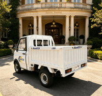 Camionnette électrique mini-benne LHD L6E certifiée CEE COC, nouvelle énergie, batterie lithium, plateau large 1,6*1,35m