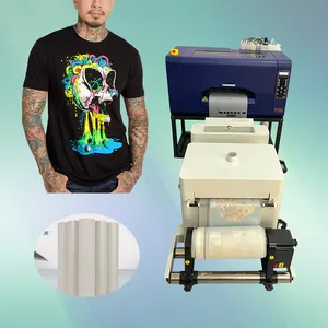 Mesin cetak Dtf kaus print Transfer panas digital kecil DC untuk pakaian bisnis kecil