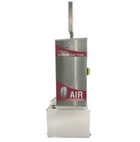 Gonfleur de pneus en libre service à pièces/cartes G5 Armoire extérieure en acier inoxydable avec compresseur d'air Station-service Gonfleurs de pneus