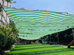 <span class=keywords><strong>Voile</strong></span> d'<span class=keywords><strong>ombrage</strong></span> horizontale en tissu coloré pour jardin, cour, bateau, <span class=keywords><strong>voile</strong></span> pare-vent, filet d'<span class=keywords><strong>ombrage</strong></span> pour usage agricole et scolaire - Product Image 3