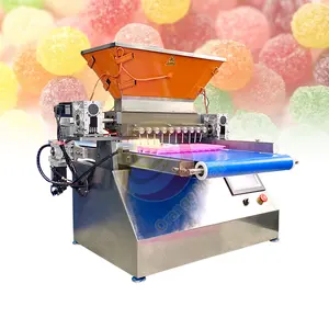 Sweet Mini Depositor Gummy Mold Manufacture Small Scale Honey Candy Make Liquorice Candy Deposit Machine