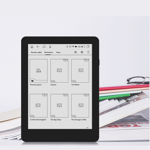 Customized 6 Inch E Paper E Book Reader BLE Wifi Pdf Format E-ink Reader Tablet Touch Screen E-reader Ereader Ebook