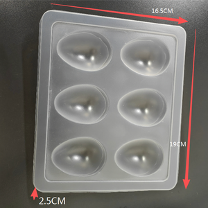 Tùy chỉnh dùng một lần PP nhựa chân không hình thành vô trùng khay thức ăn trứng với nhiệt niêm phong phim - Product Image 3