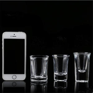 Set di 6 <span class=keywords><strong>Bicchieri</strong></span> <span class=keywords><strong>da</strong></span> Shot in Vetro Bianco Americano di Alta Qualità, 30ml, con Opzione Logo OEM per Regali - Product Image 4