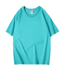 Camiseta de tacto sedoso de 260 g/m², calidad premium, peso pesado, logotipo personalizado, camiseta de algodón suave para moda urbana. - Product Image 2