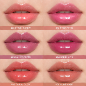 Empty <b>Lip</b> <b>Gloss</b> Mineral Round Leopard Print Small Tube <b>Lip</b> Glaze Natural Long Lasting Natural Look Sample Size Private Label - Product Image 5