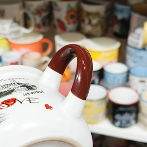 Стамбульская керамическая кружка для кофе на заказ с принтом городской достопримечательности Персонализированная рекламная посуда для питья сувенирная Подарочная дорожная чашка - Product Image 5