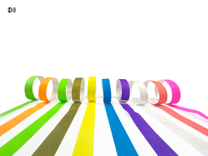 Biểu tượng tùy chỉnh huỳnh quang giấy dây đeo cổ tay <span class=keywords><strong>NFC</strong></span> Vòng đeo tay bán vé dây đeo cổ tay cho các sự kiện lễ hội âm nhạc - Product Image 4